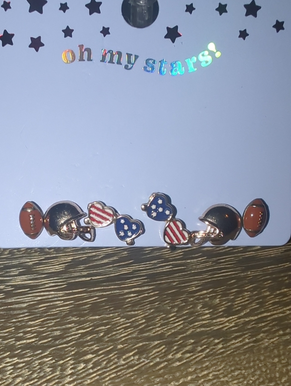 Game Day In America Stud Earring Set